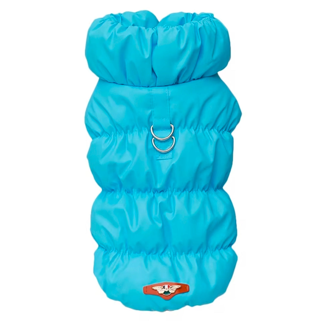 Doudoune douillette pour chien doublée polaire
